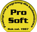 Logo Pro-Soft | Programy dla budownictwa | Płyta | Tarcza | Rama3D | Obiekt3D