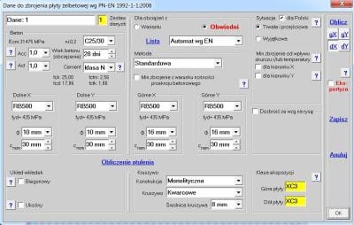 ABC Płyta | Program do obliczania płyt żelbetonowych stropowych i fundamentowych